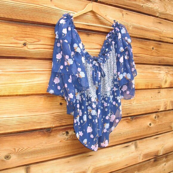 Misa Los Angeles Penille Floral Halter Top - Picture 4 of 10